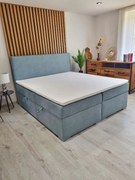 ČALÚNENÁ MANŽELSKÁ POSTEĽ CARINE 140X200