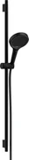 Hansgrohe Rainfinity, sprchová sada 130 3jet s tyčou S Puro 90 cm, čierna matná, HAN-28743670