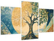 Obraz – Strom života v mesiaci (90x60 cm)
