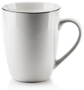 Porcelánový hrnček SIMPLE 370 ml biely