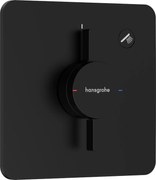 Hansgrohe DuoTurn Q, batéria pod omietku pre 1 spotrebič, čierna matná, HAN-75614670