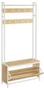 Stojan na kabáty s botníkom HSR405W09