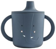 Detský silikónový hrnček Mrs. Elephant