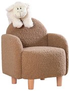 Detské kreslo DORY hnedé