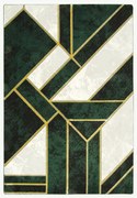 Koberec Diamond K4423Y zelený / zlatý