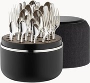 Ručne vyrobená súprava vysokoleštených príborov so škatuľou Alta, 6 osôb, 24 ks