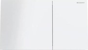 Geberit 115.622.SI.1 - Splachovacie tlačidlo Sigma70 25x14,6 cm biele