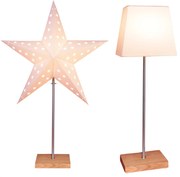 STAR TRADING Stolná lampa Kombi Shade/Star Leo