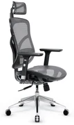 Kancelárska ergonomická stolička Diablo V-Basic, čierno-šedá