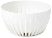 Kvetináč STRIPPED ECO 24 cm biely