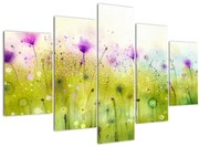 Obraz - Lúčne kvety (150x105 cm)