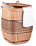 Kôš na bielizeň prútený Lino IV.š. 50 x hl. 50 x v. 63(cm)