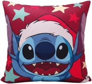 Vianočný vankúš Stitch - 40 x 40 cm