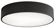 Stropné svietidlo CLEO 3xE27/24W/230V pr. 40 cm čierna