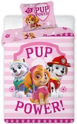 Detské posteľné obliečky Paw Patrol - Labková patrola - motív Pup Power - 100% bavlna - 70 x 90 cm + 140 x 200 cm