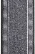 Condor Carpets, Behúň na mieru Promenade 8727 antra, šíre 67 cm, šedá, chodba / predsieň