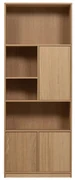 Modulárna knižnica v dekore duba v prírodnej farbe 77x199 cm Modulair – vtwonen