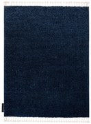 Dywany Łuszczów, Kusový koberec Berber 9000 navy, 80x150, modrá, obývacia izba