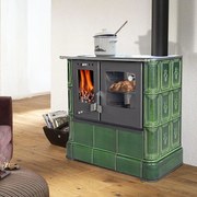 Sporák oceľová kachľová Steyr Sparherd Glassgreen