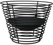 Kovové ohnisko Modesto, 53 x v. 40 cm