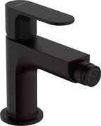 Hansgrohe Rebris S bidetová batéria s výpusťou matná čierna 72210670