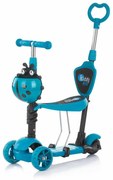 Chipolino Kolobežka s vodiacou tyčou Kiddy Evo 3v1, Ocean