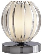 Searchlight EU1811CL - Stolná lampa CLAW 1xG9/33W/230V