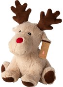 Dverná zarážka Sobík béžová, 26 cm