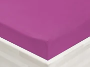 Jersey napínacie prestieradlo JR-009 Orgovánové 90 x 200 - výška 20 cm