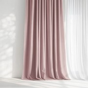 Goldea dekoračný záves marbella - staroružový 140x135 cm