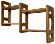 Polička Dvojitá 90 Jelša