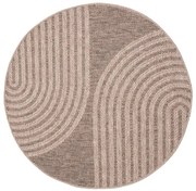 Koberec PATIO INT 5029/178 naturálny kruh