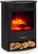 Klarstein Bormio S, elektrický krb, 950/1900 W, termostat, týždenný časovač