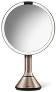 Kozmetické zrkadielko Simplehuman Dual Touch Rose Gold nerez oceľ SHST3053