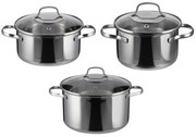 Silvercrest®  Súprava hrncov z ušľachtilej ocele Premium  (100395328)