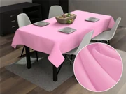Biante Dekoračný obdĺžnikový obrus Rongo RG-094 Sýto ružový 50x100 cm
