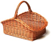 Kôš krbový prútený Grana IV.š. 68 x hl. 42 x v. 30/43(cm)