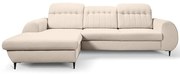 Rohová sedacia súprava Bianco L Castel 04