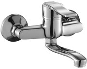 Kuchinox Madera, nástenná umývadlová batéria 150mm, chrómová, LAV-BQM_050D