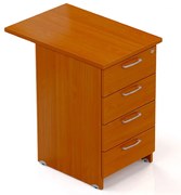 Kontajner Visio 70 x 47 cm - 4 zásuvky, čerešňa