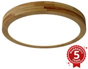 APLED - LED Stropné svietidlo RONDO LED/48W/230V pr. 50 cm dub
