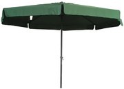 Slnečník STANDART 3 m zelený s kľučkou
