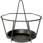 NÁSTENNÝ DRŽIAK NA KVETINÁČ SIMPLY 17X17X18,2 CM ČIERNA