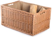 Krbový kôš prútený s jutou Takka V.š. 63 x hl. 43 x v. 33(cm)