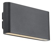 Nástenné svietidlo čierne magnetické vrátane LED nabíjateľné - Batt