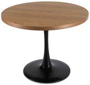 PROXIMA.store - Okrúhly stôl LINO FARBA: hnedá