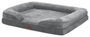 InternetovaZahrada Pelech pre psa Sheena XL 105 x 82 cm - šedá
