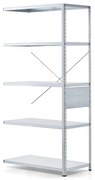 Policový regál FIRST, prídavná sekcia, 1960x1005x500 mm, galvanizovaný