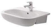 Duravit 339550000 - Zápustné umývadlo D-CODE 55x44 cm keramika/lesklé biele