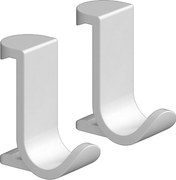 Hansgrohe WallStoris, háčiky na uterák, široké, biela matná, HAN-27914700